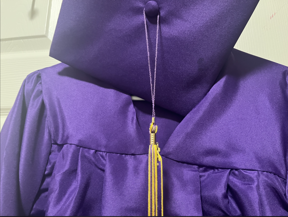 Seniors have already gotten their cap and gown, which they will need to wear for their graduation for the entire event.